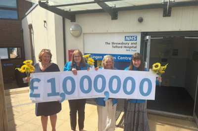 Cancer charity receives 'the best birthday present' with £1 million triumph